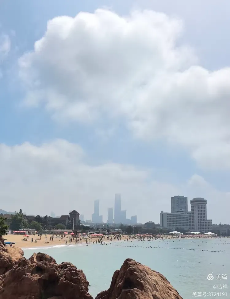 青岛第一海水浴场|酝酿着独属的夏日诗篇